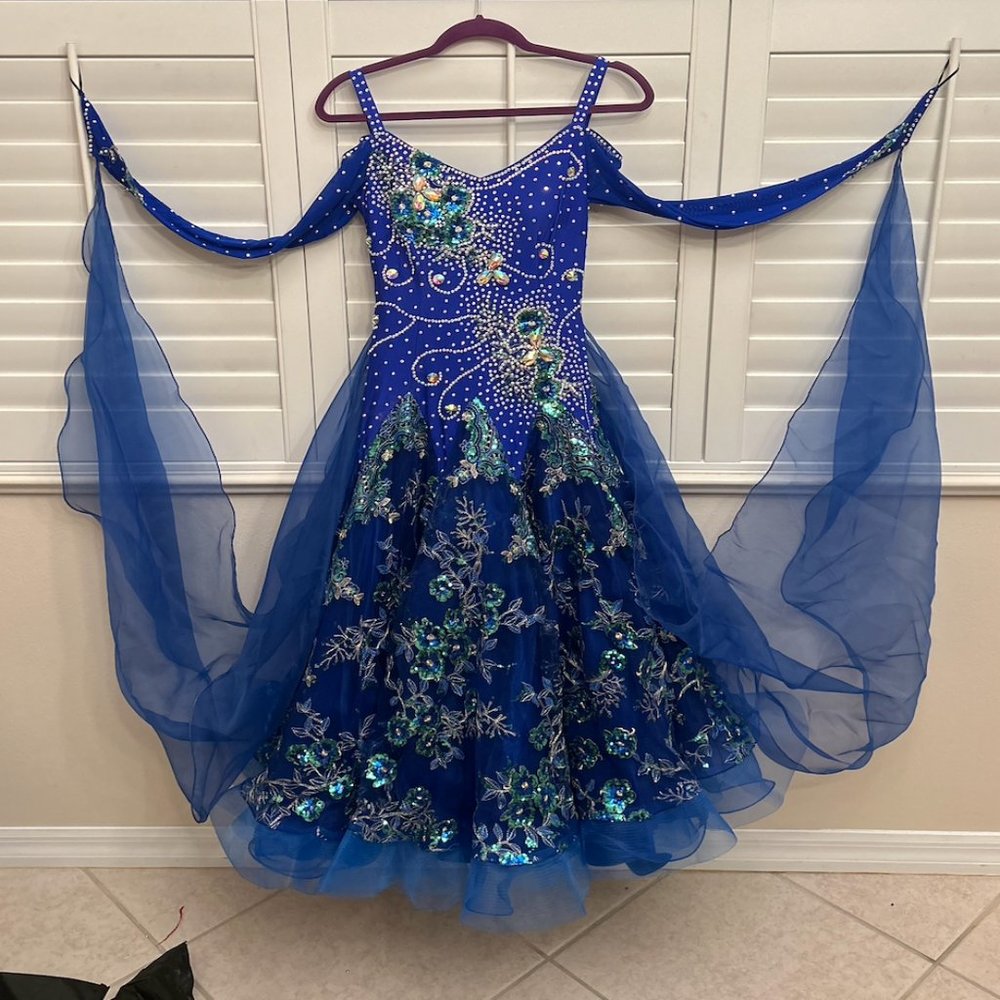Royal Blue Ball Gown
